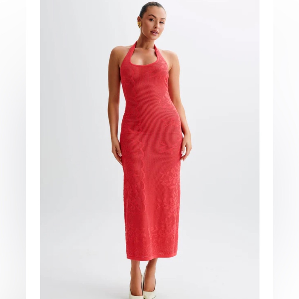 MESHKI midi dress